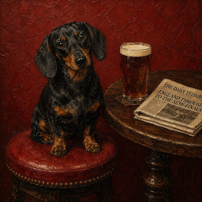 Dog and Pub — 1 of 100
