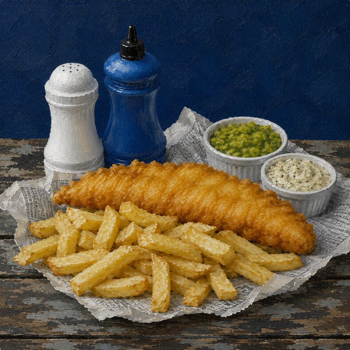 Fish & Chips — painting 03