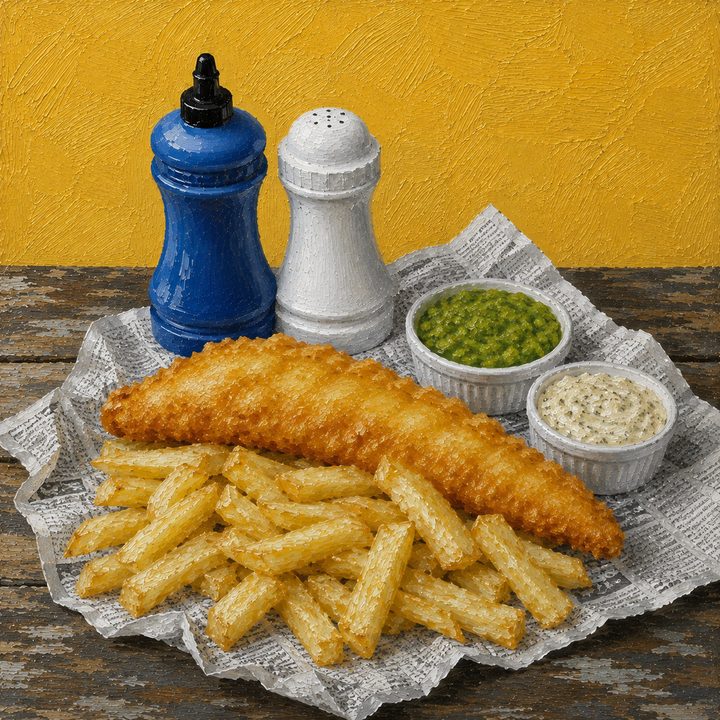 Fish & Chips — painting 07