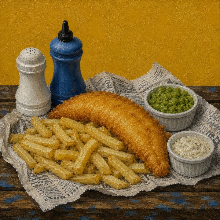 Fish & Chips — painting 17