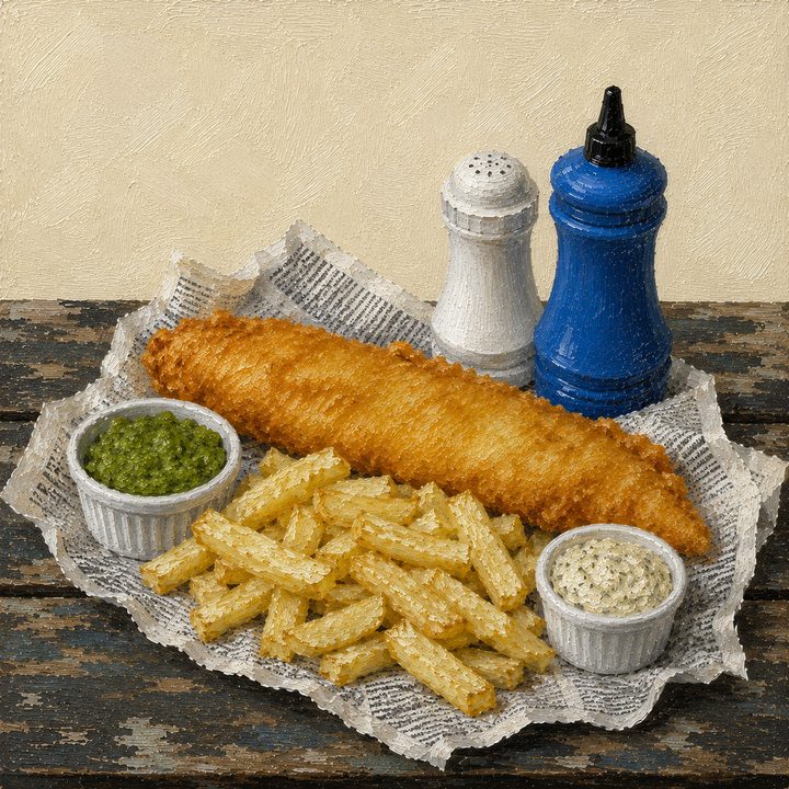 Fish & Chips — painting 26