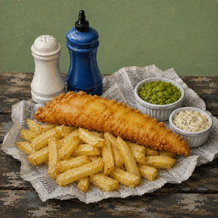 Fish & Chips — painting 32