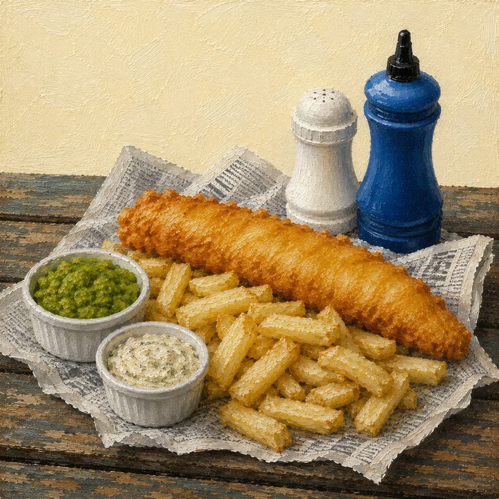 Fish & Chips — painting 35