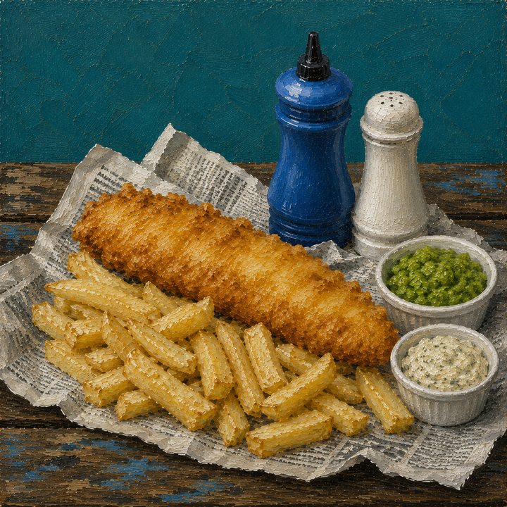 Fish & Chips — painting 46