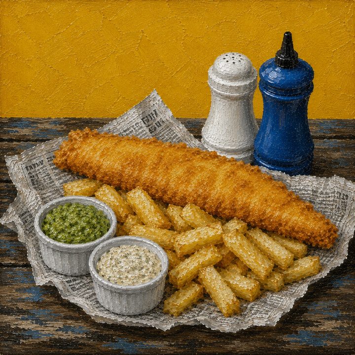 Fish & Chips — painting 57
