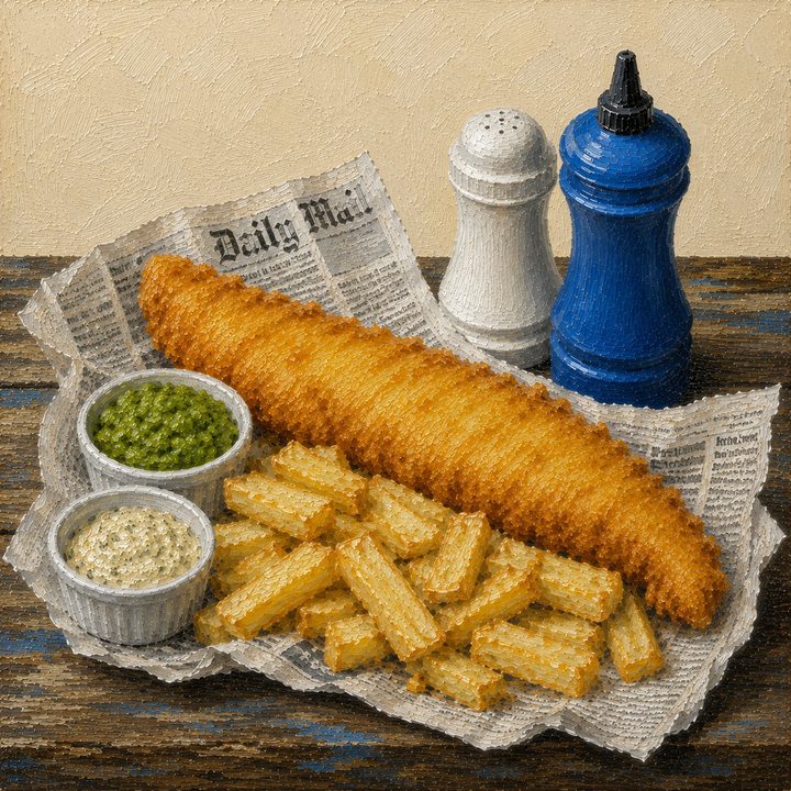 Fish & Chips — painting 69