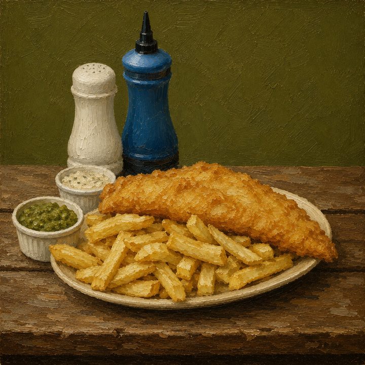 Fish & Chips — painting 72