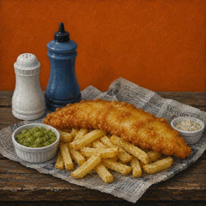 Fish & Chips — painting 73