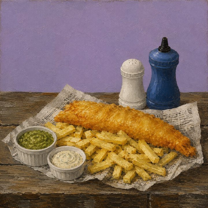 Fish & Chips — painting 78