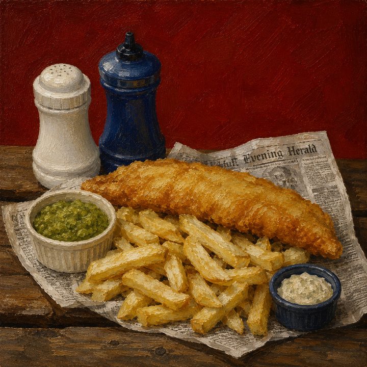 Fish & Chips — painting 79