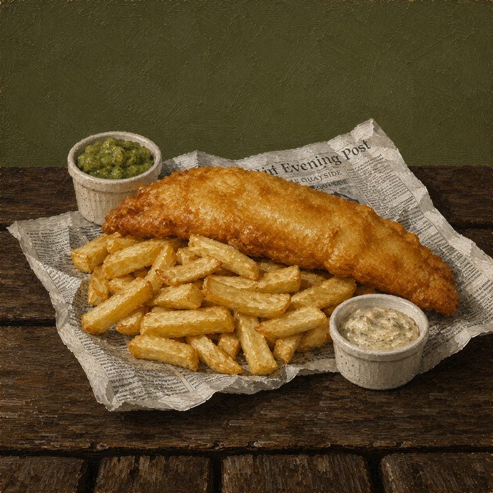 Fish & Chips — painting 82