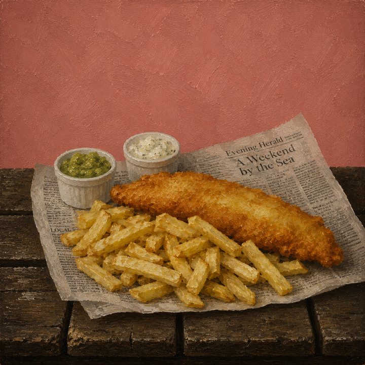 Fish & Chips — painting 88