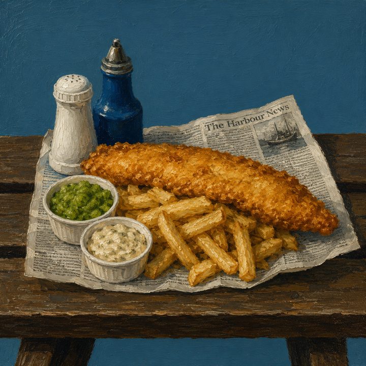 Fish & Chips — painting 94