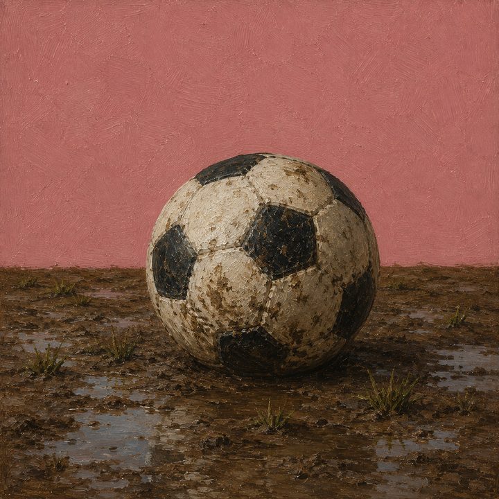 Muddy Football — painting 04