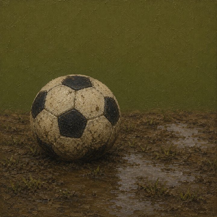 Muddy Football — painting 05